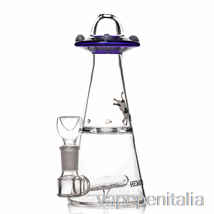 Vape In Italia Hemper Ufo Vortex Bong Blu